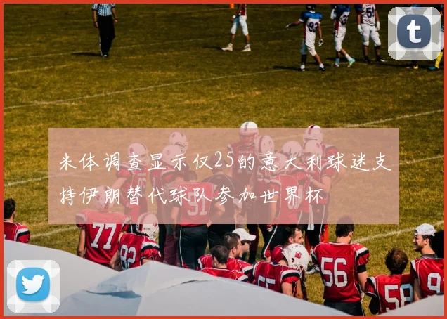 米体调查显示仅25的意大利球迷支持伊朗替代球队参加世界杯